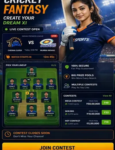 55EXCH (55 exch app) fantasy cricket & matchday visual 3